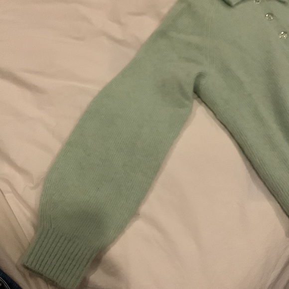 & Other Stories mint green sweater - Picture 5 of 5